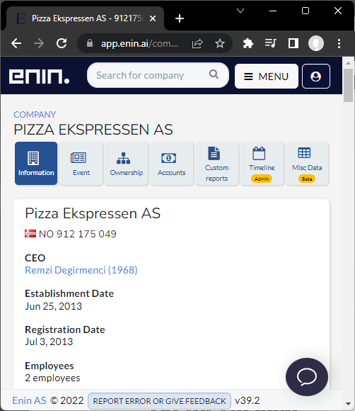 Do an Enin-lookup from your browser's address bar | Enin Documentation