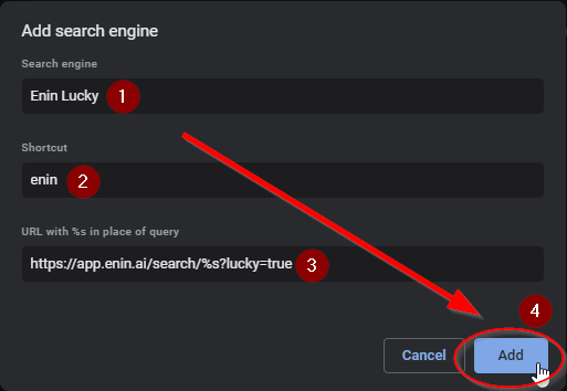 Do an Enin-lookup from your browser's address bar | Enin Documentation